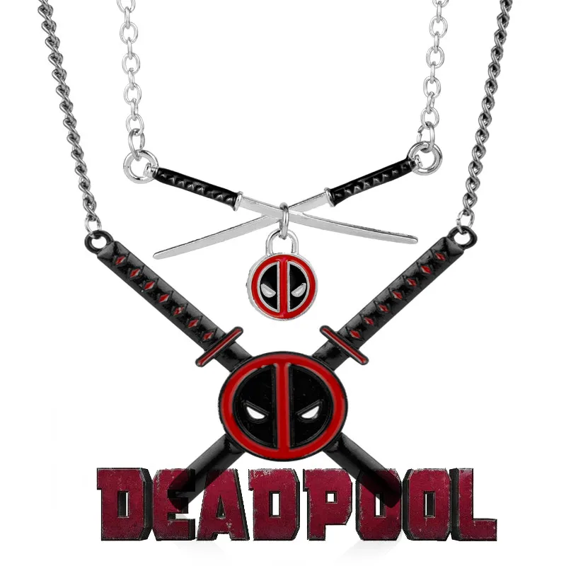 HANCHANG Lover Accessories Deadpool Couples Necklace Choker Jewelry Cross Swords Charms Pendants Necklaces collares
HANCHANG Lover Accessories Deadpool Couples Necklace Choker Jewelry Cross Swords Charms Pendants Necklaces collares