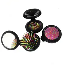 New Makeup Comb Hair Brush Pro Styling Tool Portable Mini Folding Comb Airbag Massage Round Travel Hair Brush with Mirror
New Makeup Comb Hair Brush Pro Styling Tool Portable Mini Folding Comb Airbag Massage Round Travel Hair Brush with Mirror