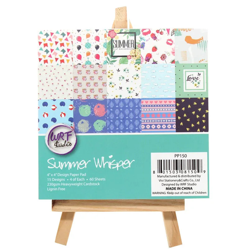 YPP CRAFT 60pcs 4" Single-side Printed Summer Whisper pattern creative papercraft art paper handmade scrapbooking kit set book
YPP CRAFT 60pcs 4" Single-side Printed Summer Whisper pattern creative papercraft art paper handmade scrapbooking kit set book