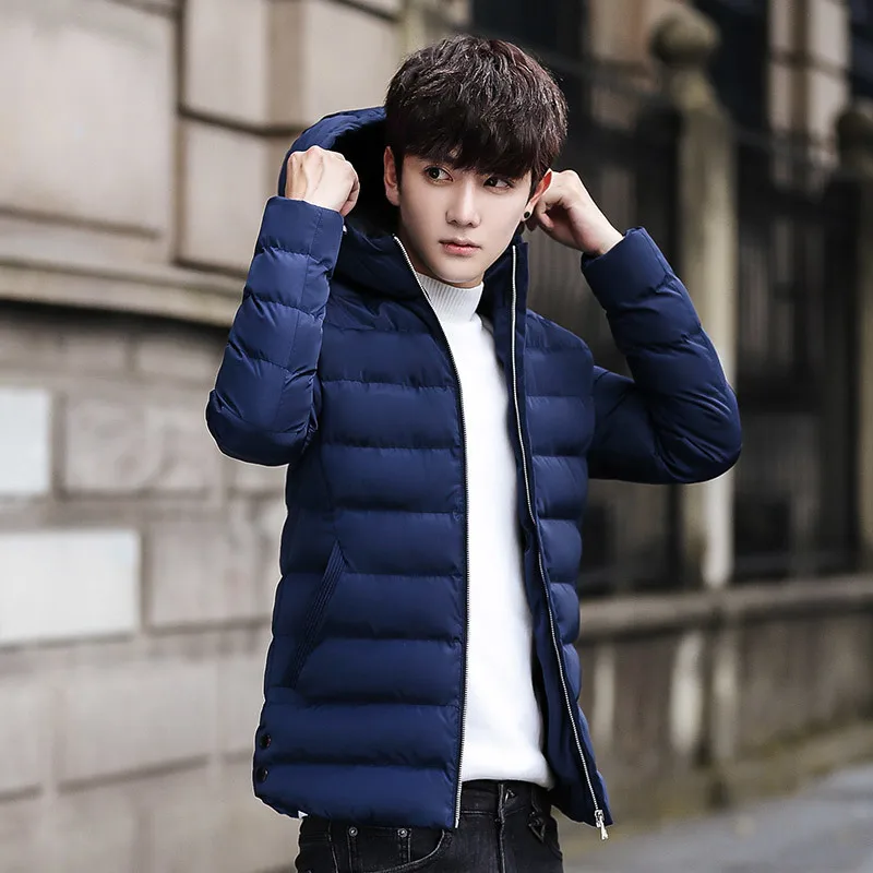 2018 Tide Male Winter Fashion Leisure Time Keep Warm Even Hat Cotton-padded Clothes Handsome Male
2018 Tide Male Winter Fashion Leisure Time Keep Warm Even Hat Cotton-padded Clothes Handsome Male