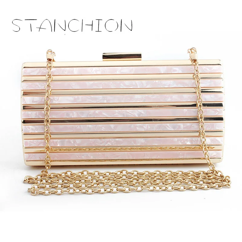 STANCHION 2018 New Marble Patch Acrylic Dinner Bag Ms. Hand Holding Party Bag 
STANCHION 2018 New Marble Patch Acrylic Dinner Bag Ms. Hand Holding Party Bag