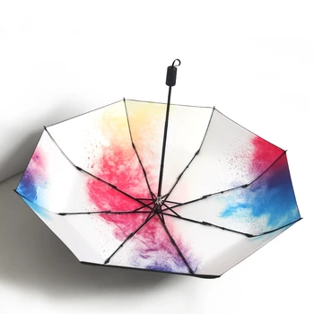 Abstract Oil Painting Umbrella Rain Women Folding Sun Umbrella For Girls Shade Fashion Female Parasol Paraguas Plegable gift
Abstract Oil Painting Umbrella Rain Women Folding Sun Umbrella For Girls Shade Fashion Female Parasol Paraguas Plegable gift