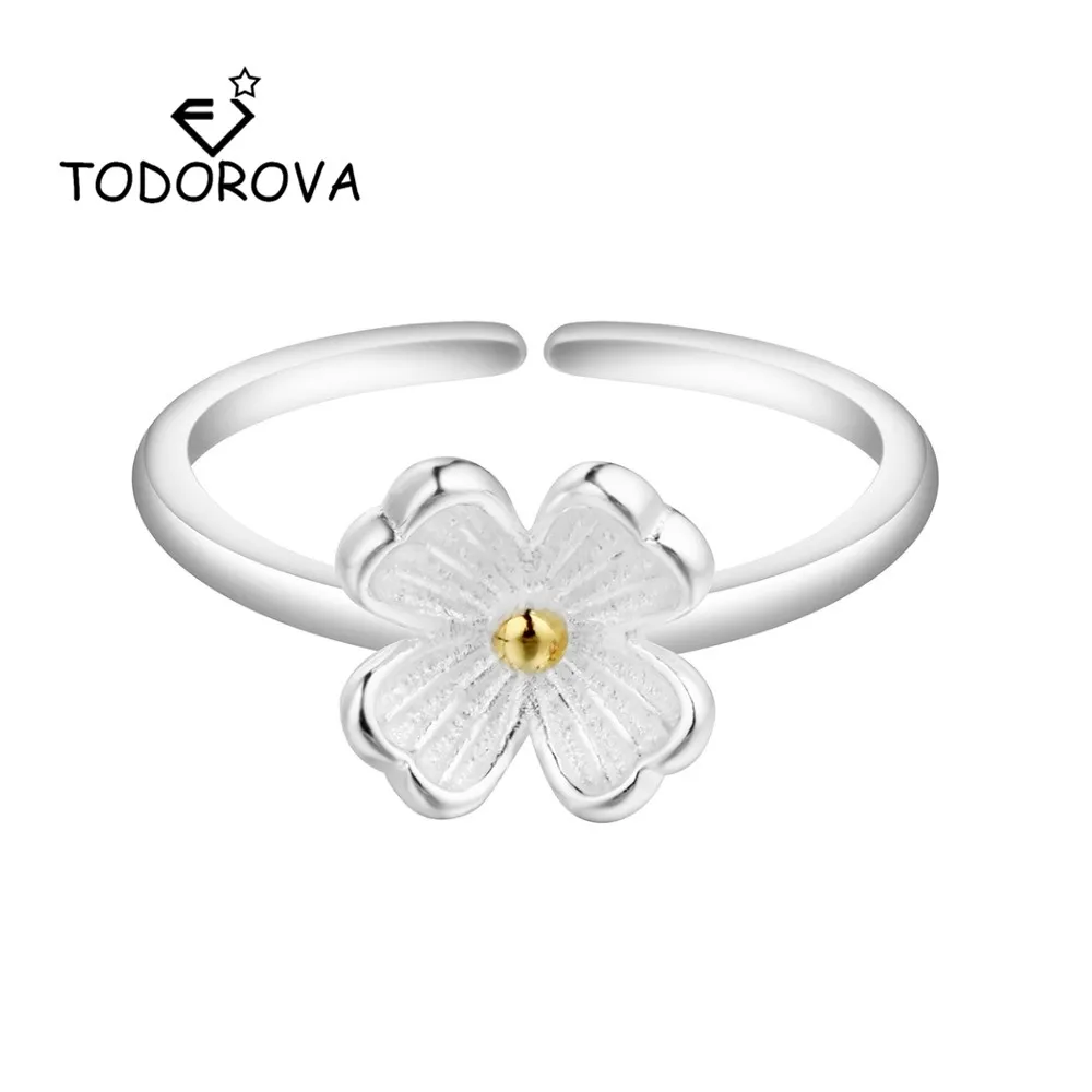 Todorova Silver Flower Rings for Women Fashion Jewelry Engagement Wedding Rings Female Adjustable Finger Rings Bijoux Anillos
Todorova Silver Flower Rings for Women Fashion Jewelry Engagement Wedding Rings Female Adjustable Finger Rings Bijoux Anillos