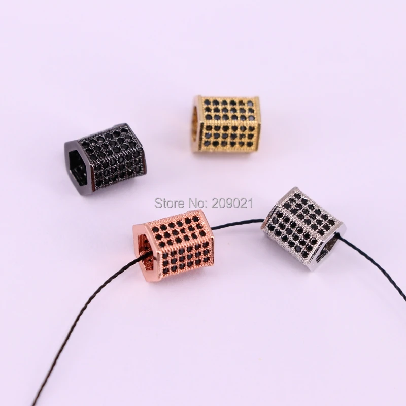 Charm 10Pcs Black/Silver/Gold/Rose Gold Micro Pave Black CZ Spacer Beads For DIY Jewelry Making Jewelry Accessories
Charm 10Pcs Black/Silver/Gold/Rose Gold Micro Pave Black CZ Spacer Beads For DIY Jewelry Making Jewelry Accessories