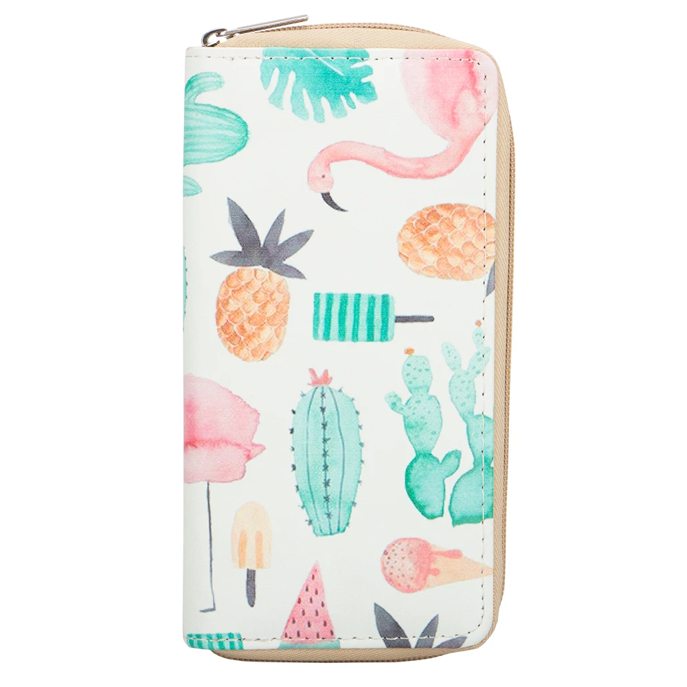 Sansarya New 2018 PU Animals Ice Cream Pineapple Cute Colorful Printed Flamingo Long Women Wallet Zipper Female Purse For Girls
Sansarya New 2018 PU Animals Ice Cream Pineapple Cute Colorful Printed Flamingo Long Women Wallet Zipper Female Purse For Girls