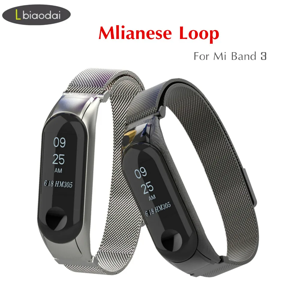 Mi Band 3 Strap for xiaomi Mi Band 3 Bracelet milanese wrist strap metal band Mi band3 Stainless Steel strap MiBand 3 Wristband
Mi Band 3 Strap for xiaomi Mi Band 3 Bracelet milanese wrist strap metal band Mi band3 Stainless Steel strap MiBand 3 Wristband