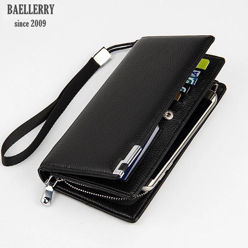 Baellerry brand business wristlet smart wallet leather card holder male purse travel fashion men money wallets for credit card
Baellerry brand business wristlet smart wallet leather card holder male purse travel fashion men money wallets for credit card