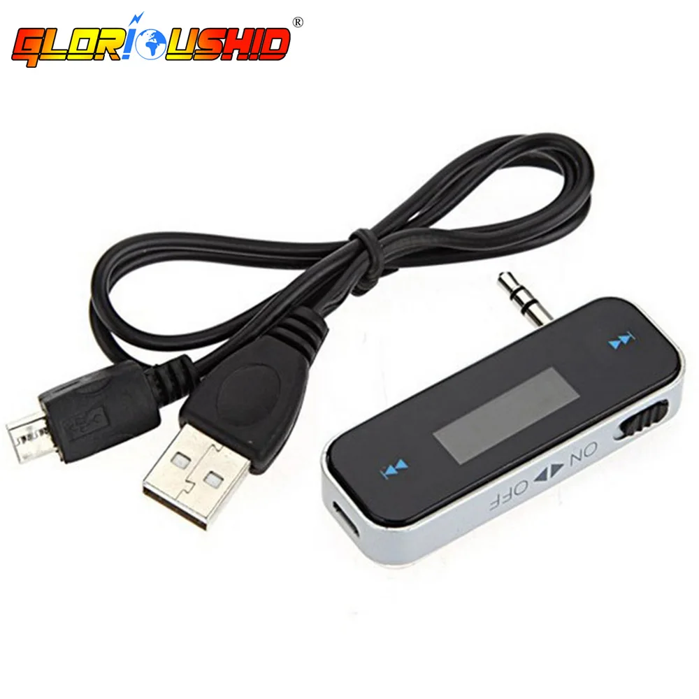 FM Transmitter 3.5mm Jack Audio Music MP3 Car FM Transmitter Mini Wireless In-car Bluetooth Transmitter For Phone 4 4S 5 5S 6
FM Transmitter 3.5mm Jack Audio Music MP3 Car FM Transmitter Mini Wireless In-car Bluetooth Transmitter For Phone 4 4S 5 5S 6