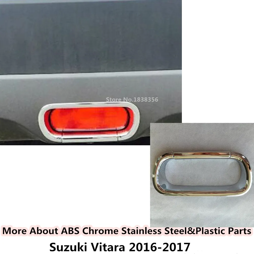Hot For Suzuki Vitara 2016 2017 2018 2019 car back tail Brake skid light lamp 2pcs frames stick styling ABS Chrome cover trim
Hot For Suzuki Vitara 2016 2017 2018 2019 car back tail Brake skid light lamp 2pcs frames stick styling ABS Chrome cover trim