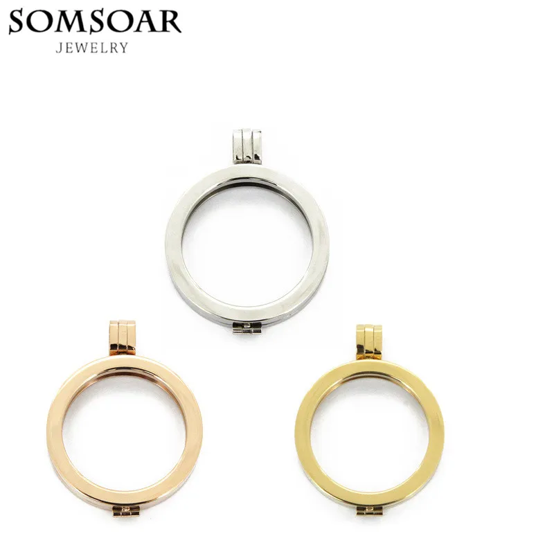 Somsoar Hot Sale 316L Stainless Steel Plain Coin Holder Frame Pendant with Gold e-coating Plated for My Coin Jewelry 10pcs/lot
Somsoar Hot Sale 316L Stainless Steel Plain Coin Holder Frame Pendant with Gold e-coating Plated for My Coin Jewelry 10pcs/lot