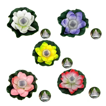 Lotus Shape Resin Solar Light Outdoor Waterproof Water Float Lamp Swimming Pool Pond Decoration Optical Sensor Night Lamps
Lotus Shape Resin Solar Light Outdoor Waterproof Water Float Lamp Swimming Pool Pond Decoration Optical Sensor Night Lamps