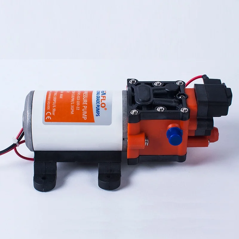 SEAFLO 24 v dc Motor Small High Pressure Water Pump 100PSI 1.3 GPM Diaphragm Pump Parts
SEAFLO 24 v dc Motor Small High Pressure Water Pump 100PSI 1.3 GPM Diaphragm Pump Parts