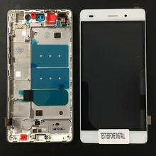 Écran tactile LCD avec cadre, testé pour Huawei P8 Lite ALE-L04 ALE-L021, outils gratuits=