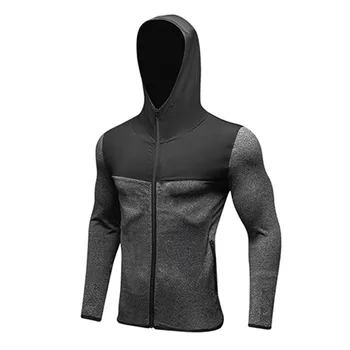 Casual patchwork Quick-drying thin zip hooded coat Spring Autumn Men Sports Jacket men Gym corset Long sleeve Cardigan outerwear
Casual patchwork Quick-drying thin zip hooded coat Spring Autumn Men Sports Jacket men Gym corset Long sleeve Cardigan outerwear