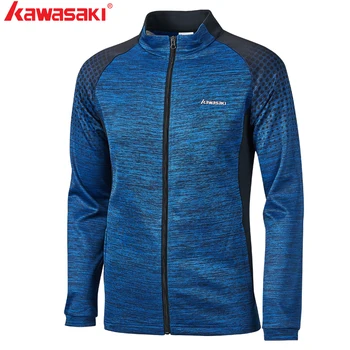 Kawasaki New Autumn Men Sports Jackets Breathable Comfort Fitness Badminton Tennis Jackets Couple Models With Zipper JK-S1803
Kawasaki New Autumn Men Sports Jackets Breathable Comfort Fitness Badminton Tennis Jackets Couple Models With Zipper JK-S1803