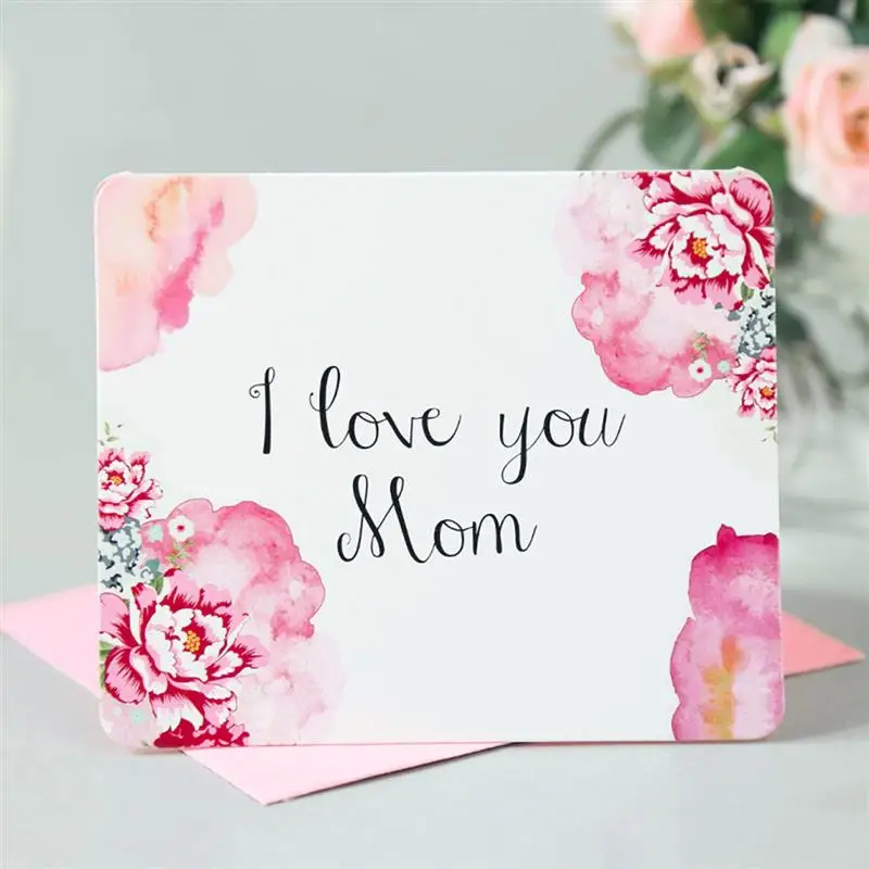 Festival Pink Floral Print Handmade Greet Card Mother's Day Postcards Love MoM Gifts Thank You Greeting Card Envelope
Festival Pink Floral Print Handmade Greet Card Mother's Day Postcards Love MoM Gifts Thank You Greeting Card Envelope