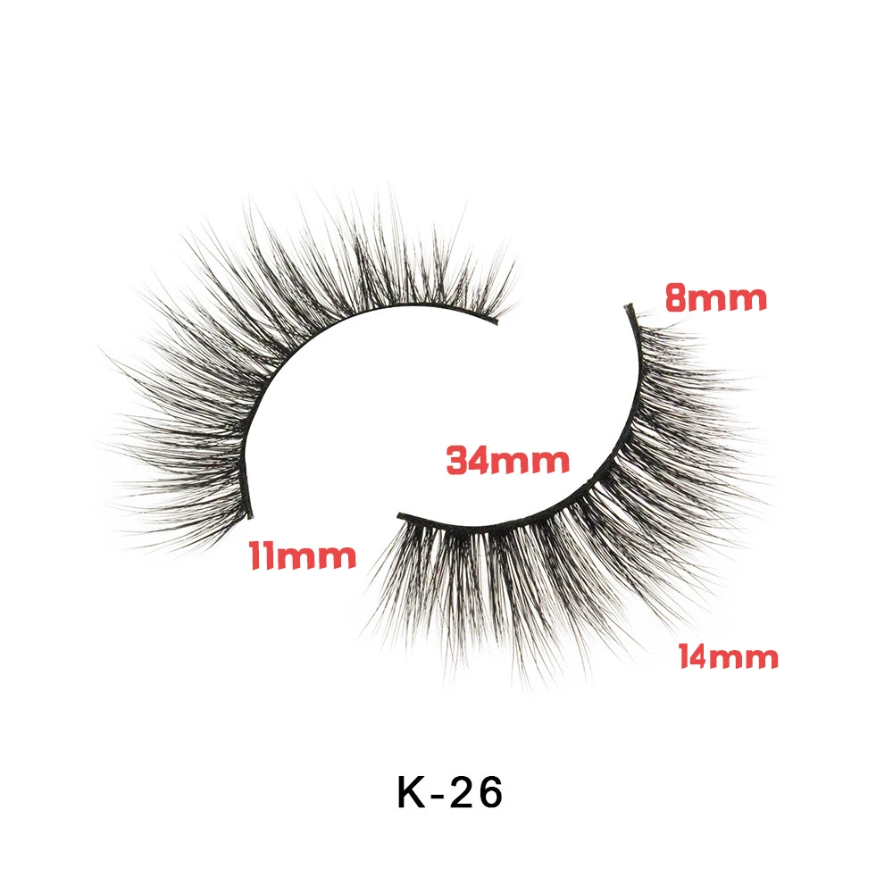 Faux mink lashes 3D eyelashes natural long invisible thin band stage lashes curl soft extensions
Faux mink lashes 3D eyelashes natural long invisible thin band stage lashes curl soft extensions