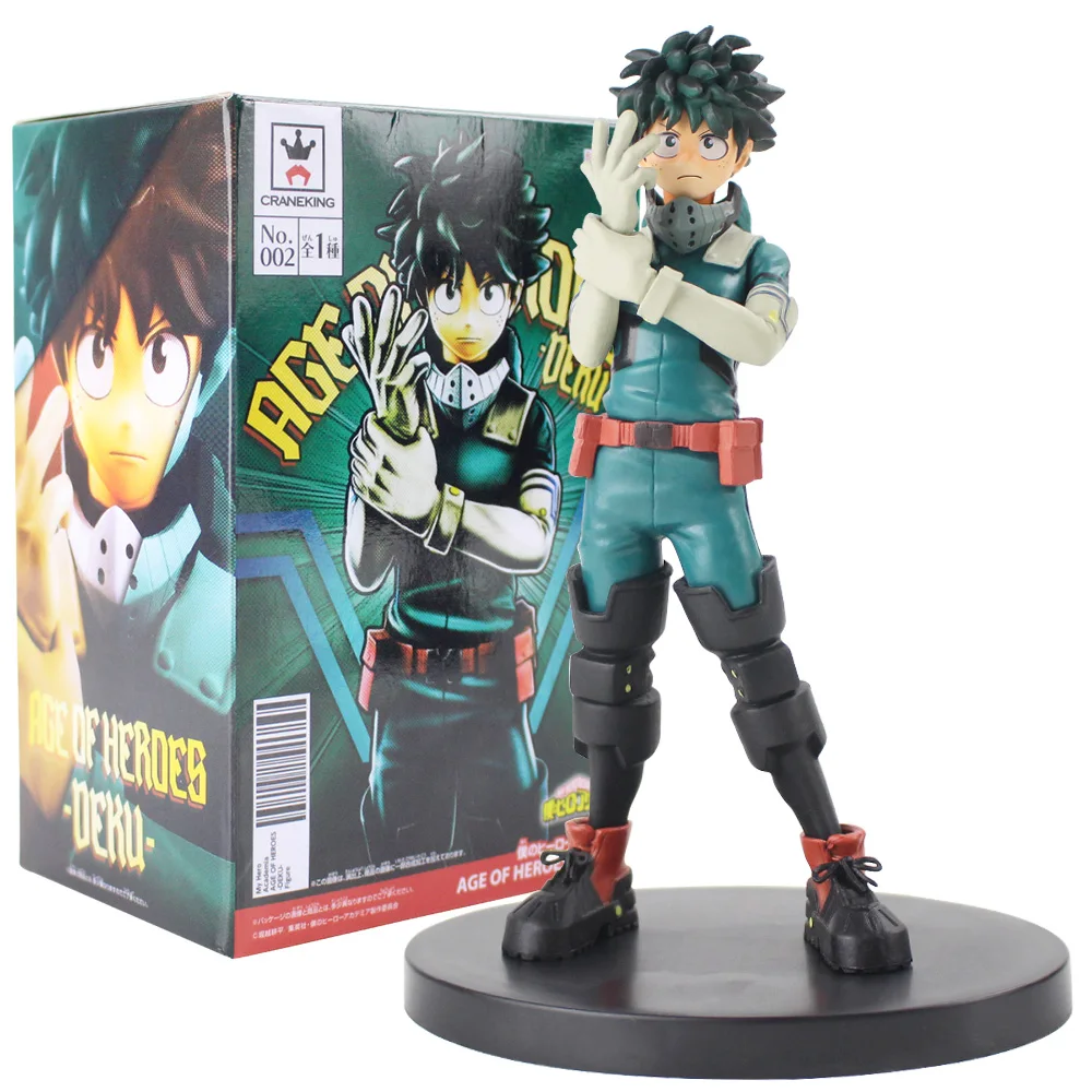 16cm Anime My Hero Academia Age of Heroes Deku Izuku Midoriya PVC Action Figure Collectible Model Toys Decoration Dolls
16cm Anime My Hero Academia Age of Heroes Deku Izuku Midoriya PVC Action Figure Collectible Model Toys Decoration Dolls