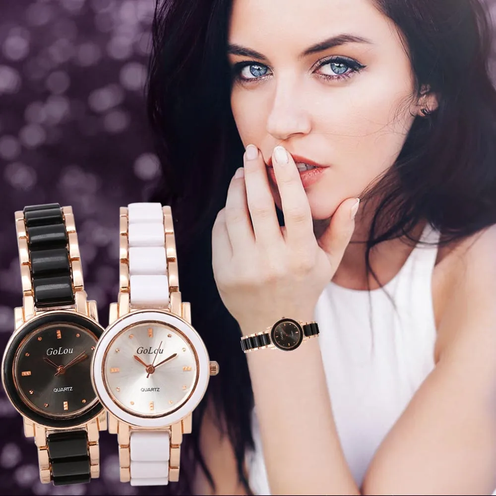 High Quality Female Watch Watch Bracelet Wrist Quartz Women Fashion Analog Dial Ceramic Stainless Steel Elegant Populor Clock *A
High Quality Female Watch Watch Bracelet Wrist Quartz Women Fashion Analog Dial Ceramic Stainless Steel Elegant Populor Clock *A