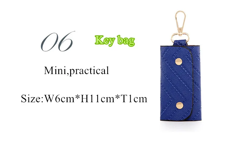 NEW Brand Luxury Lady Handbag 6 Pcs/set Composite Bags Set Women Shoulder Crossbody Bag Female Purse Clutch Wallet 19