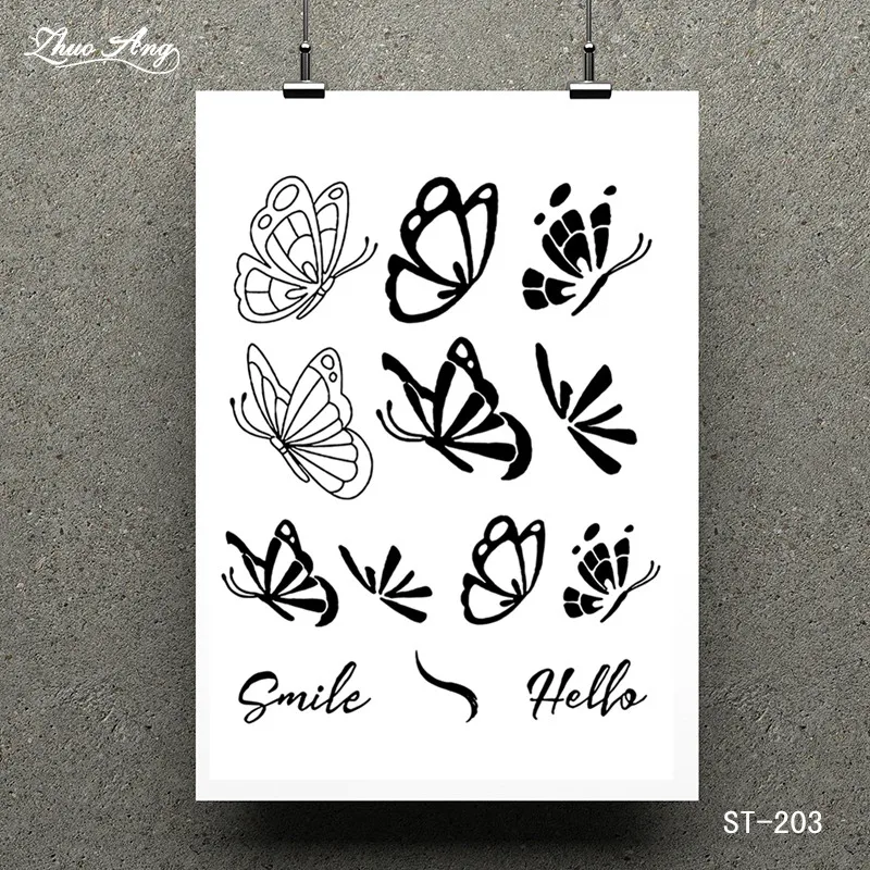 Kinds of Butterflies Transparent Clear Stamp for Scrapbooking Rubber Stamp Seal Paper Craft Clear Stamps Card Making
Kinds of Butterflies Transparent Clear Stamp for Scrapbooking Rubber Stamp Seal Paper Craft Clear Stamps Card Making