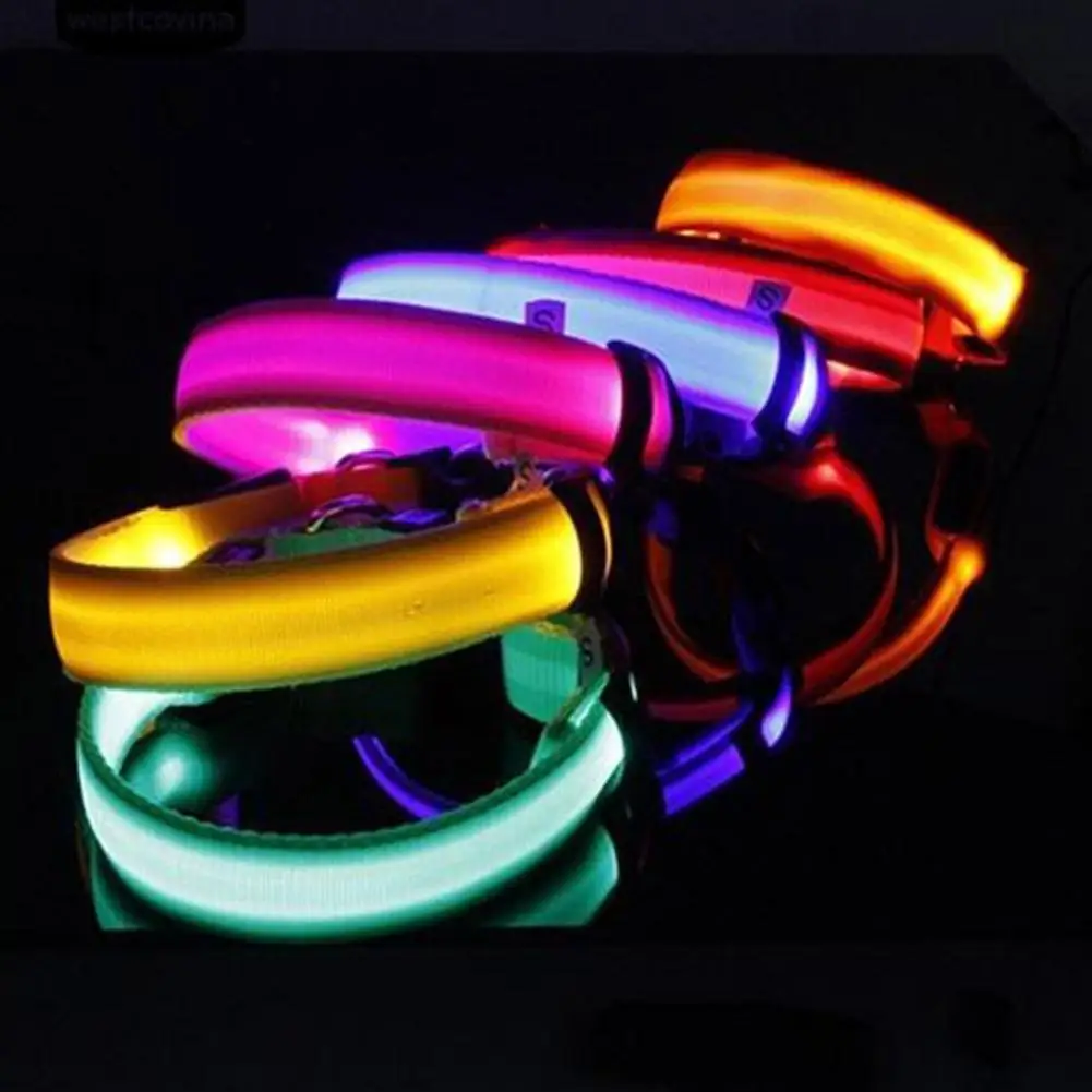 LED Pet Cat Dog Collar Night Safety Flashing Necklaces Dogs Luminous Fluorescent dog harness for Walking Puppy Pet cat Supplies
LED Pet Cat Dog Collar Night Safety Flashing Necklaces Dogs Luminous Fluorescent dog harness for Walking Puppy Pet cat Supplies