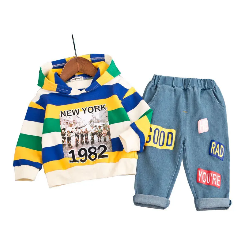 2019 Autumn Children Boys Girls Clothes Infant Fashion Cartoon Clothing Suits Baby Hoodies Pants 2Pcs/Sets Toddler Tracksuits
2019 Autumn Children Boys Girls Clothes Infant Fashion Cartoon Clothing Suits Baby Hoodies Pants 2Pcs/Sets Toddler Tracksuits