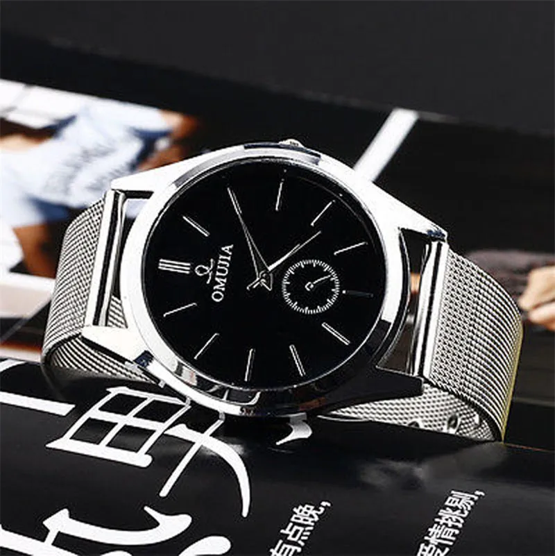 New Style Quartz Watch Business Fashion Luxury Men's Women's Stainless Steel Band Wrist Watches relogio feminino
New Style Quartz Watch Business Fashion Luxury Men's Women's Stainless Steel Band Wrist Watches relogio feminino