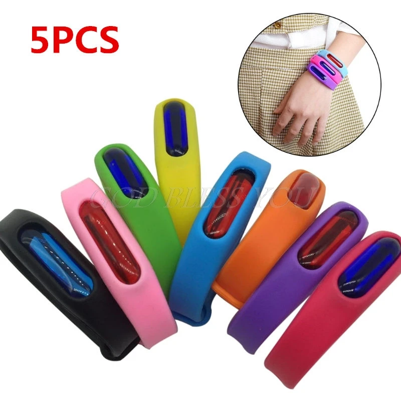 5PCS Anti Mosquito Pest Insect Bugs Repellent Repeller Wrist Band Bracelet Deet Free Non Toxic Safe
5PCS Anti Mosquito Pest Insect Bugs Repellent Repeller Wrist Band Bracelet Deet Free Non Toxic Safe