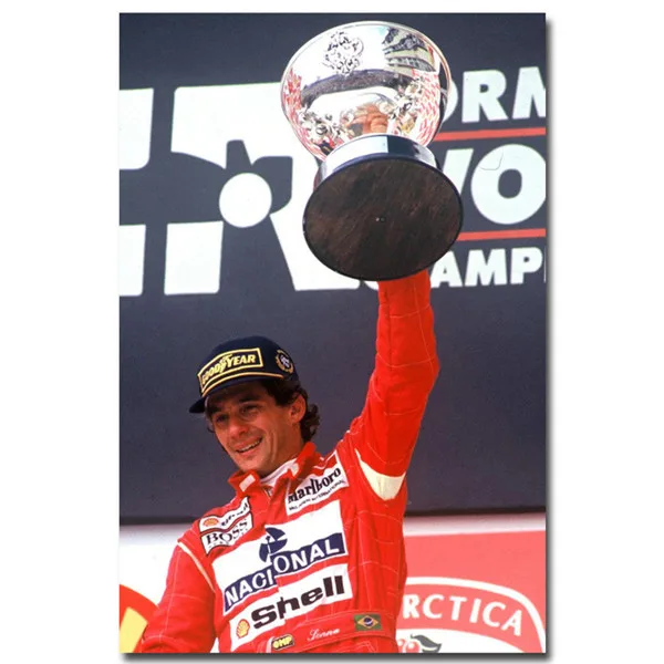 Nordic Home Decoration Poster Ayrton Senna Da Silva F1 Racer Posters Hd Print Wall Art Canvas Painting Sports Pictures No Framed
Nordic Home Decoration Poster Ayrton Senna Da Silva F1 Racer Posters Hd Print Wall Art Canvas Painting Sports Pictures No Framed