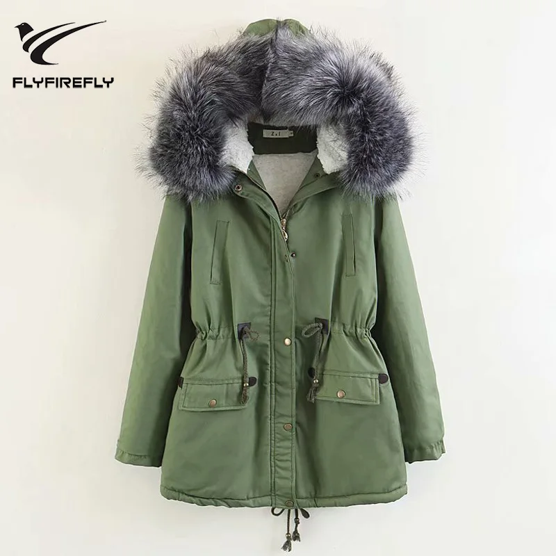 2019 New Fashion Army Green Parkas Jacket Women Thickening Zipper Hooded Coat Casual Winter Warm Female Jackets Outwear Parka
2019 New Fashion Army Green Parkas Jacket Women Thickening Zipper Hooded Coat Casual Winter Warm Female Jackets Outwear Parka