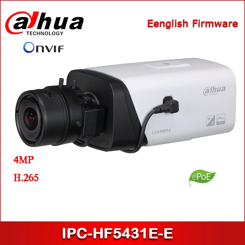 Dahua IP camera 4MP IPC-HF5431E-E security camera WDR Box Network Camera