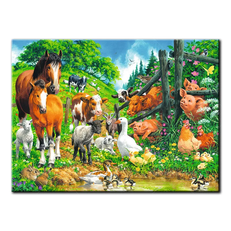 5D DIY diamond Painting full square drill embroidery farm animals Diamond Mosaic Cross Stitch Home Decor Gift B1209 
5D DIY diamond Painting full square drill embroidery farm animals Diamond Mosaic Cross Stitch Home Decor Gift B1209