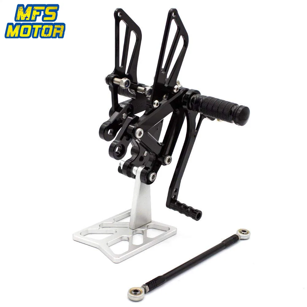 For Kawasaki Ninja ZX6R ZX636 2003 2004 CNC Adjustable Rearset Motorcycle Accessories Foot Rest ZX-6R Foot Pegs Footrests
For Kawasaki Ninja ZX6R ZX636 2003 2004 CNC Adjustable Rearset Motorcycle Accessories Foot Rest ZX-6R Foot Pegs Footrests