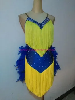 New Latin dance costumes sexy stones single sleeves latin dance dress for women latin dance competition dresses S-4XL 014
New Latin dance costumes sexy stones single sleeves latin dance dress for women latin dance competition dresses S-4XL 014