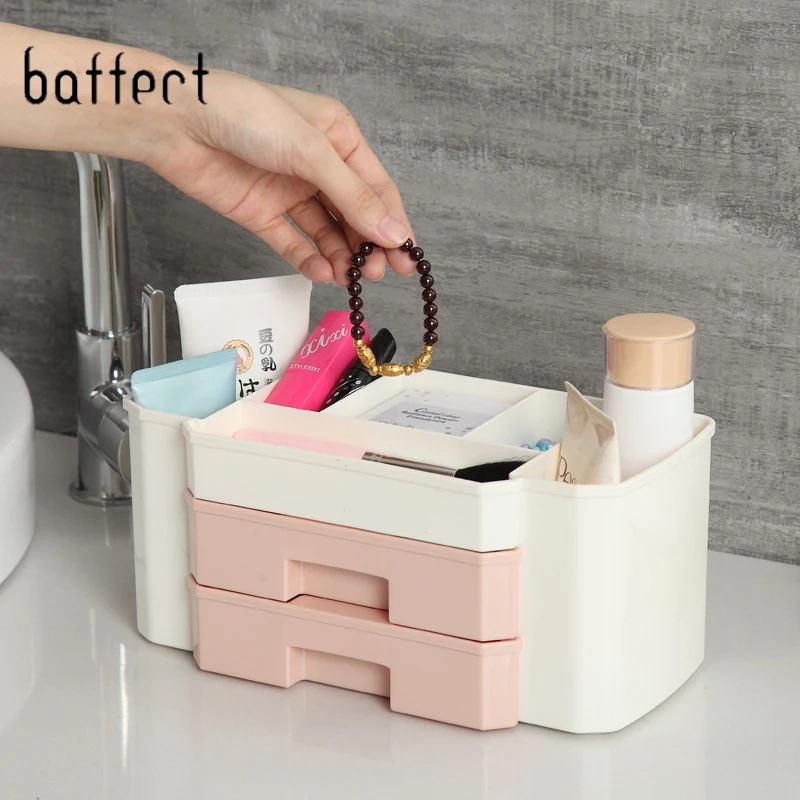New Makeup Organizer Box Jewelry Necklace Nail Polish Earring Plastic Makeup Drawer Box Home Desktop Organizer For Cosmetics
New Makeup Organizer Box Jewelry Necklace Nail Polish Earring Plastic Makeup Drawer Box Home Desktop Organizer For Cosmetics
