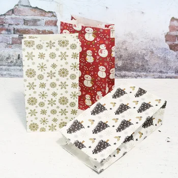10pcs Kraft Paper Bags Merry Christmas Snowman Snowflake Cookie Candy Packing Gift Bags Xmas Decoration Party Favor Stand Bags
10pcs Kraft Paper Bags Merry Christmas Snowman Snowflake Cookie Candy Packing Gift Bags Xmas Decoration Party Favor Stand Bags