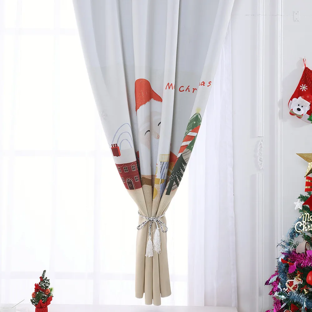 Christmas Curtain For Window Divider Tulle Window Curtains 1 Panel Fabric Treatment Voile Drape Valance Home Office Decorative
Christmas Curtain For Window Divider Tulle Window Curtains 1 Panel Fabric Treatment Voile Drape Valance Home Office Decorative