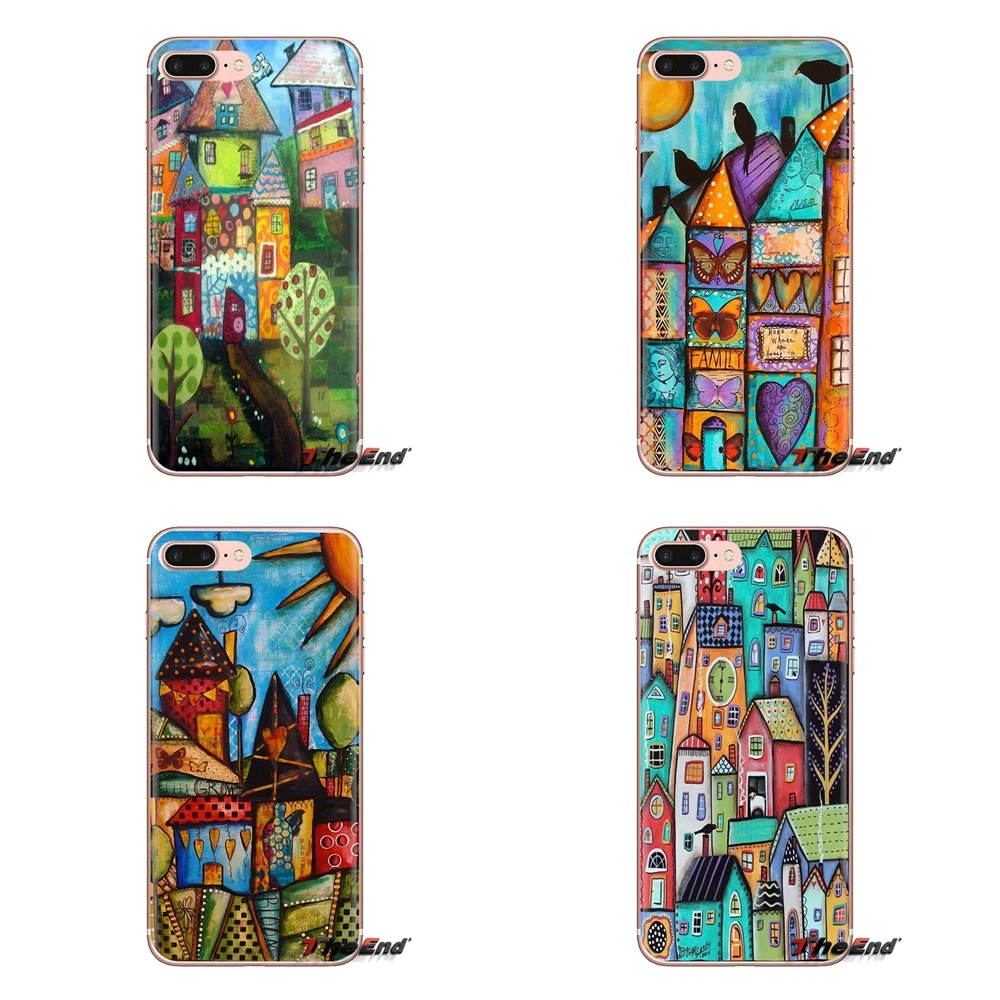 For iPod Touch Apple iPhone 4 4S 5 5S SE 5C 6 6S 7 8 X XR XS Plus MAX Transparent Soft Shell Cover Art Journaling Collage Houses
For iPod Touch Apple iPhone 4 4S 5 5S SE 5C 6 6S 7 8 X XR XS Plus MAX Transparent Soft Shell Cover Art Journaling Collage Houses