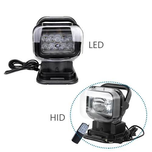 HID LED 360 Degree Rotatable Remote Control Work Light Search Light Hunting Light
HID LED 360 Degree Rotatable Remote Control Work Light Search Light Hunting Light