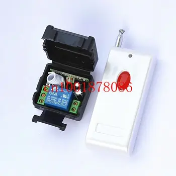 Mini DC 12V 10A 433.92M 1CH RF Wireless remote control Relay Switch 200M Cat Eye Transmitters for Appliances Gate Garage Door
Mini DC 12V 10A 433.92M 1CH RF Wireless remote control Relay Switch 200M Cat Eye Transmitters for Appliances Gate Garage Door