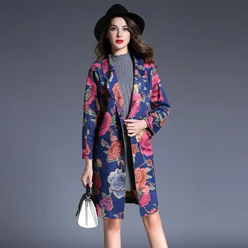 Floral Fashion Womens Coat Winter Warm Anglicism Coat Women Outwear Floral Print Hooded Pockets Vintage Oversize Coats 5Zc0142F
Floral Fashion Womens Coat Winter Warm Anglicism Coat Women Outwear Floral Print Hooded Pockets Vintage Oversize Coats 5Zc0142F