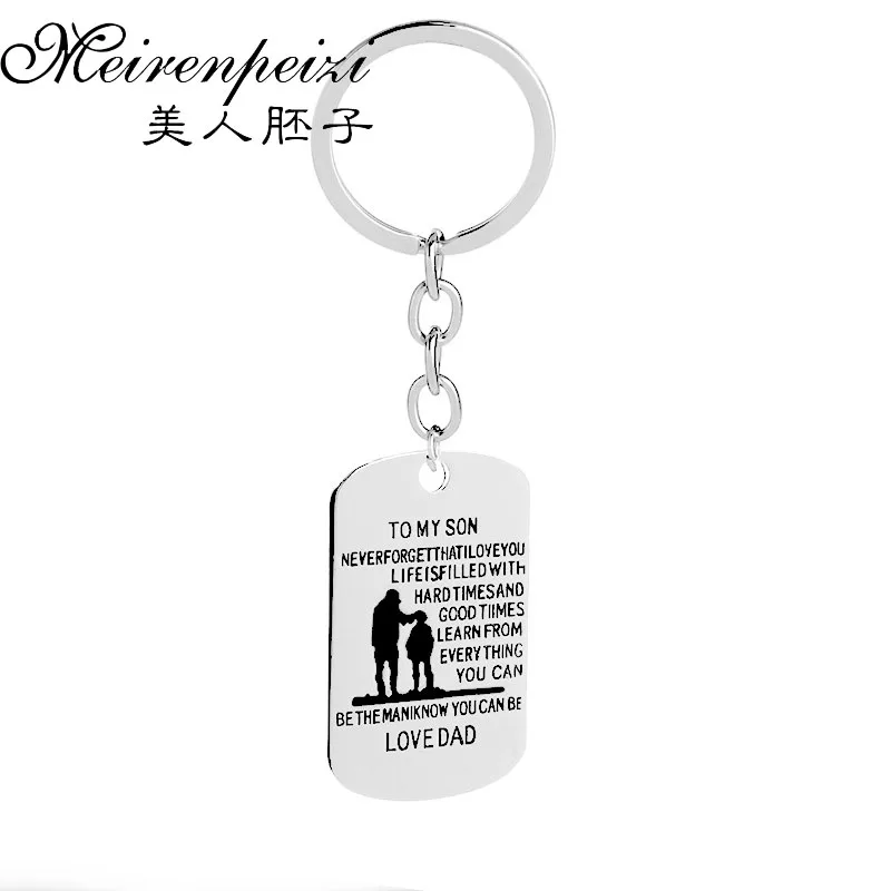 To My Son Encouragement Key Chain ' Never Forget I Love You .. ' Gift for Going To College Gift New Car Key Holder
To My Son Encouragement Key Chain ' Never Forget I Love You .. ' Gift for Going To College Gift New Car Key Holder