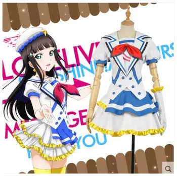 Love Live Sunshine Aqours Kurosawa Dia Aoisora Jumping Heart Uniforms Cosplay Costume Custom Made Free Shipping A
Love Live Sunshine Aqours Kurosawa Dia Aoisora Jumping Heart Uniforms Cosplay Costume Custom Made Free Shipping A