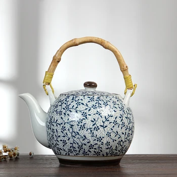 TANGPIN big capacity blue-and-white ceramic teapot kettle chinese tea pot 1000ml
TANGPIN big capacity blue-and-white ceramic teapot kettle chinese tea pot 1000ml
