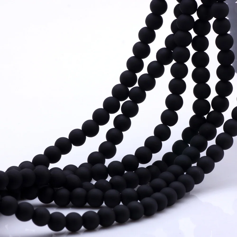 OlingArt 6MM/8MM 50pcs/lot Glass Rubber Round beads black color beads Bracelet DIY Earrings Necklace Jewelry Making
OlingArt 6MM/8MM 50pcs/lot Glass Rubber Round beads black color beads Bracelet DIY Earrings Necklace Jewelry Making