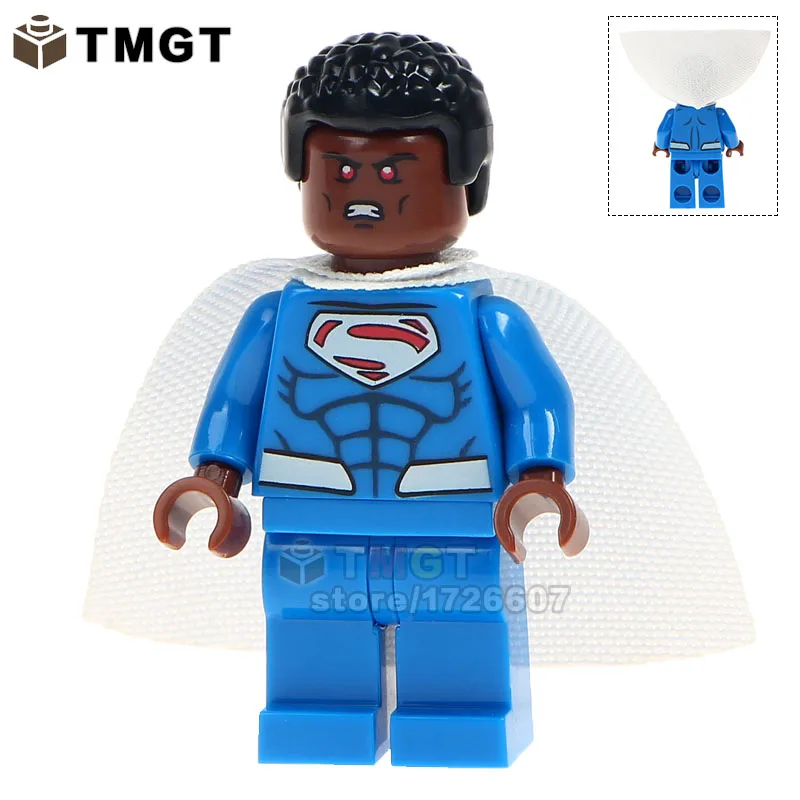 TMGT Single Sale WM339 Val Zod Earth 2 African Superman Super Heroes Building Blocks Toys for Children
TMGT Single Sale WM339 Val Zod Earth 2 African Superman Super Heroes Building Blocks Toys for Children