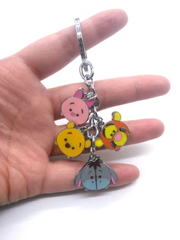 New 10 sets Cartoon bear eeyore tiger Keychain Jewelry Accessories Key Chains Pendant Gifts Favors LK-5
New 10 sets Cartoon bear eeyore tiger Keychain Jewelry Accessories Key Chains Pendant Gifts Favors LK-5