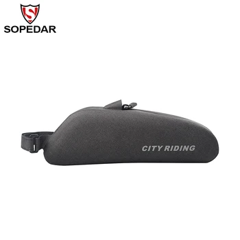 SOPEDAR Cycling Bike Bags MTB Front Frame Nylon Bag Large Capacity Bicycle Tools Pannier Waterproof Road Bicycle Accessories
SOPEDAR Cycling Bike Bags MTB Front Frame Nylon Bag Large Capacity Bicycle Tools Pannier Waterproof Road Bicycle Accessories