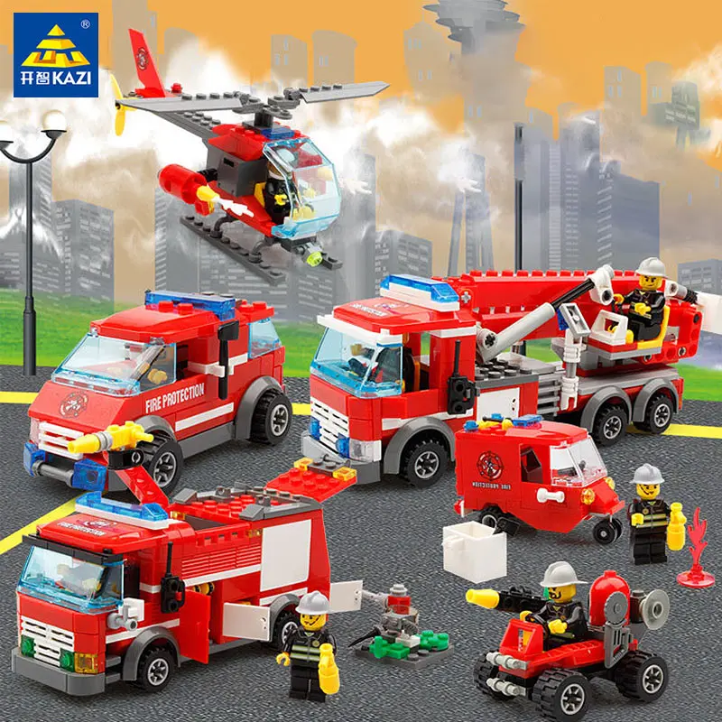 Plastic Kids Toys Blocks bricks Fire Fighter 57-244 PCS City Car Construction DIY Educational Toys For Children Gift
Plastic Kids Toys Blocks bricks Fire Fighter 57-244 PCS City Car Construction DIY Educational Toys For Children Gift